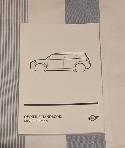 Mini clubman owners manual - clubman,