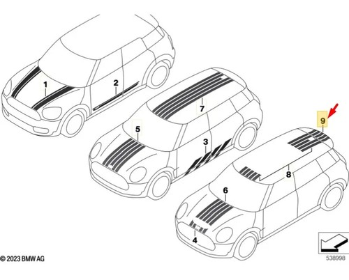 Mini clubman f54 - clubman, rear